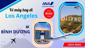 Vé máy bay đi Los Angeles tại Bình Dương