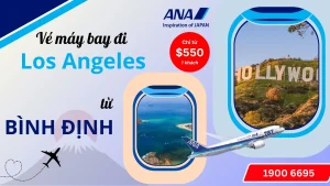 Vé máy bay đi Los Angeles tại Bình Định