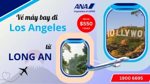 Vé máy bay đi Los Angeles tại Long An