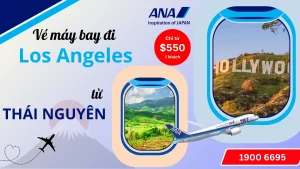 Vé máy bay đi Los Angeles tại Thái Nguyên