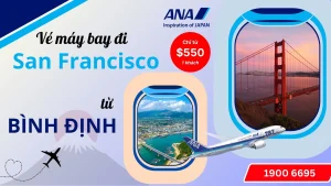 Vé máy bay đi San Francisco tại Bình Định