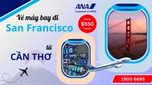 Vé máy bay đi San Francisco tại Cần Thơ