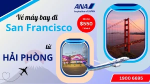 Vé máy bay đi San Francisco tại Hải Phòng