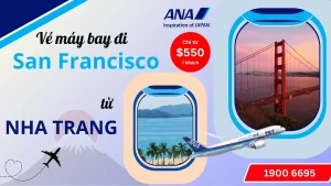 Vé máy bay đi San Francisco tại Nha Trang