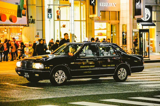 Taxi ở Tokyo 